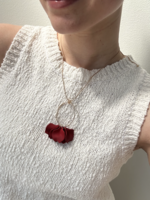 NAHMU Petal Drop Necklace