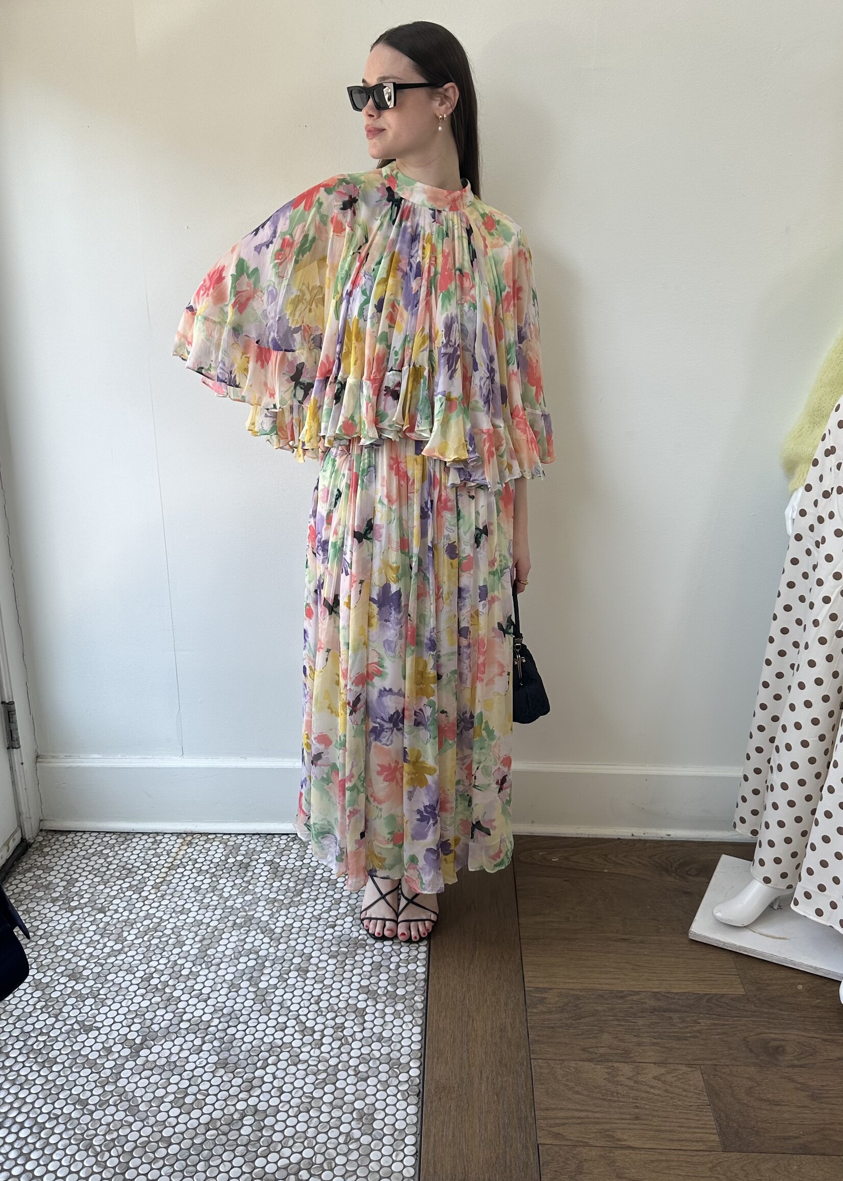 La Fuori Pleated Dress