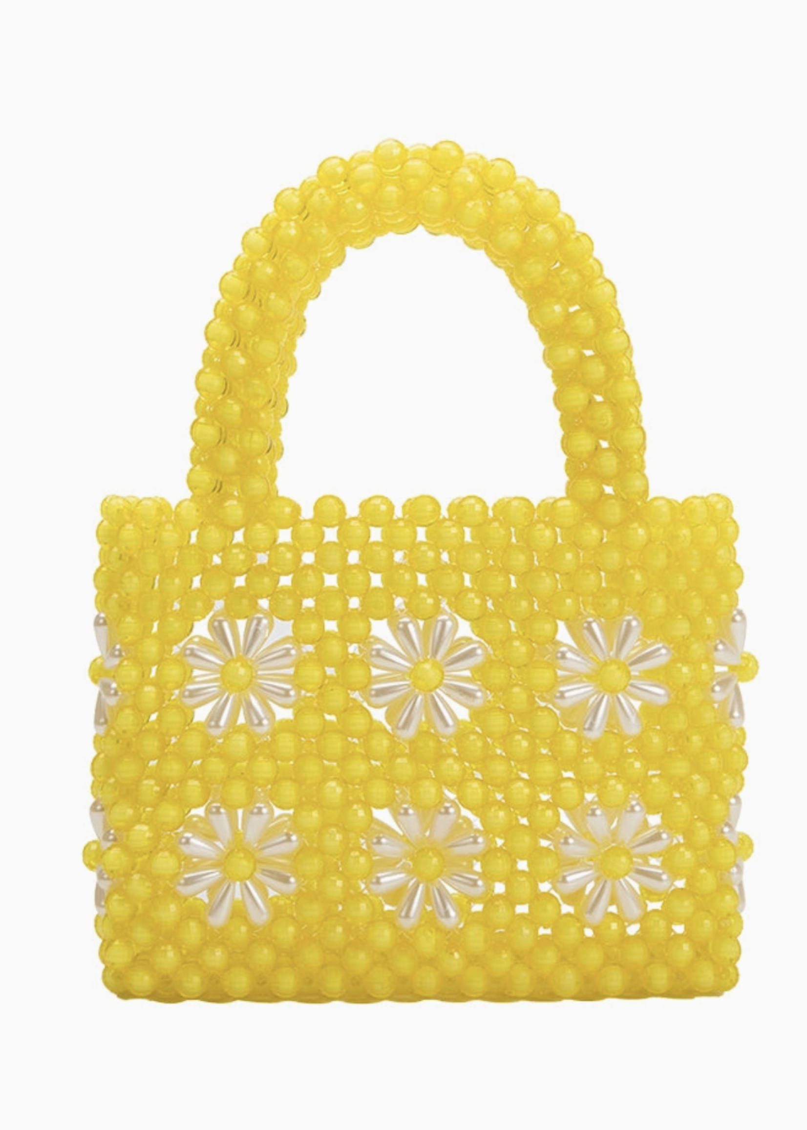 Melie Bianco Selena Beaded Top Handle Bag