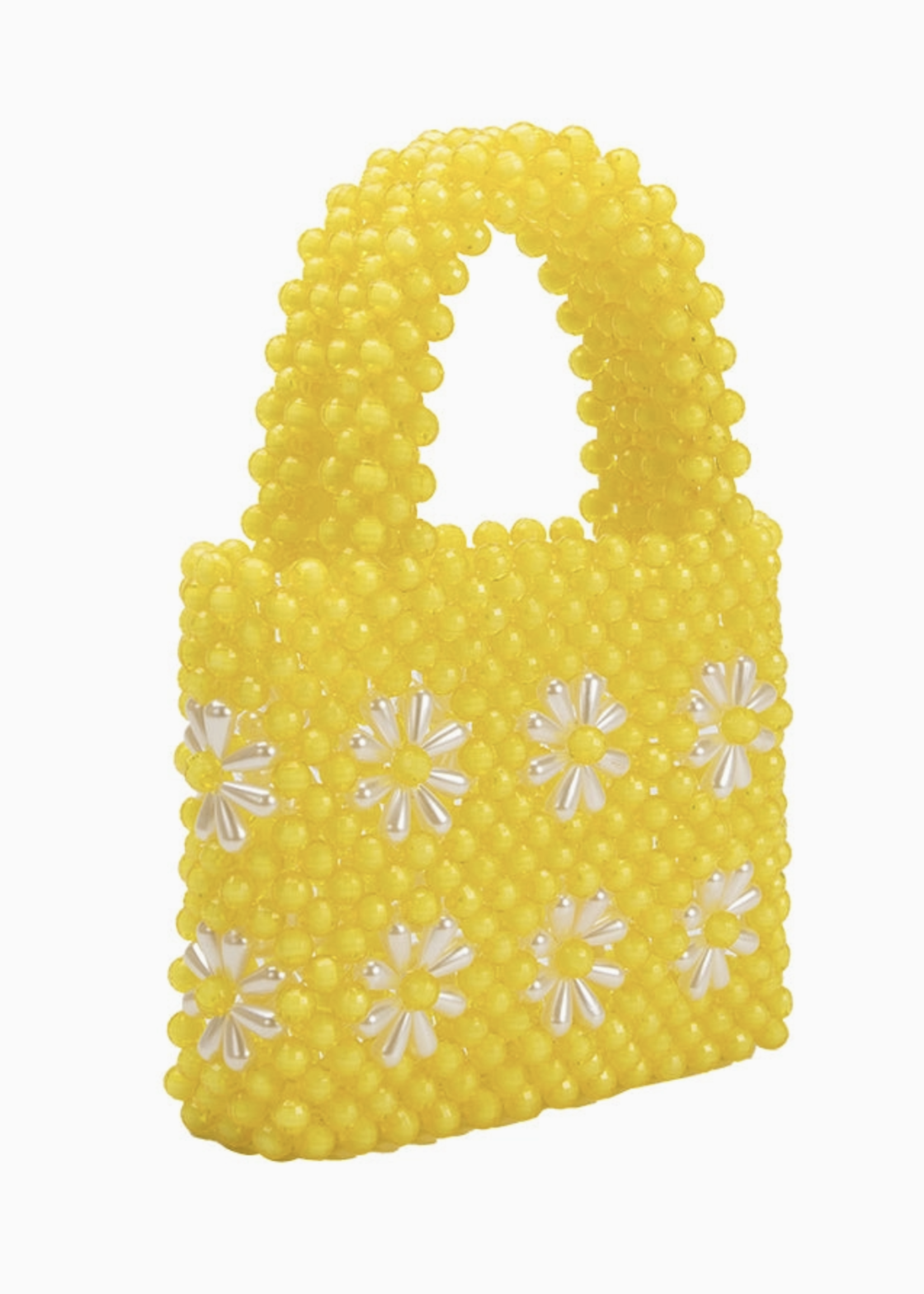 Melie Bianco Selena Beaded Top Handle Bag