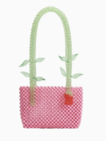 Melie Bianco Flor Beaded Shoulder Bag