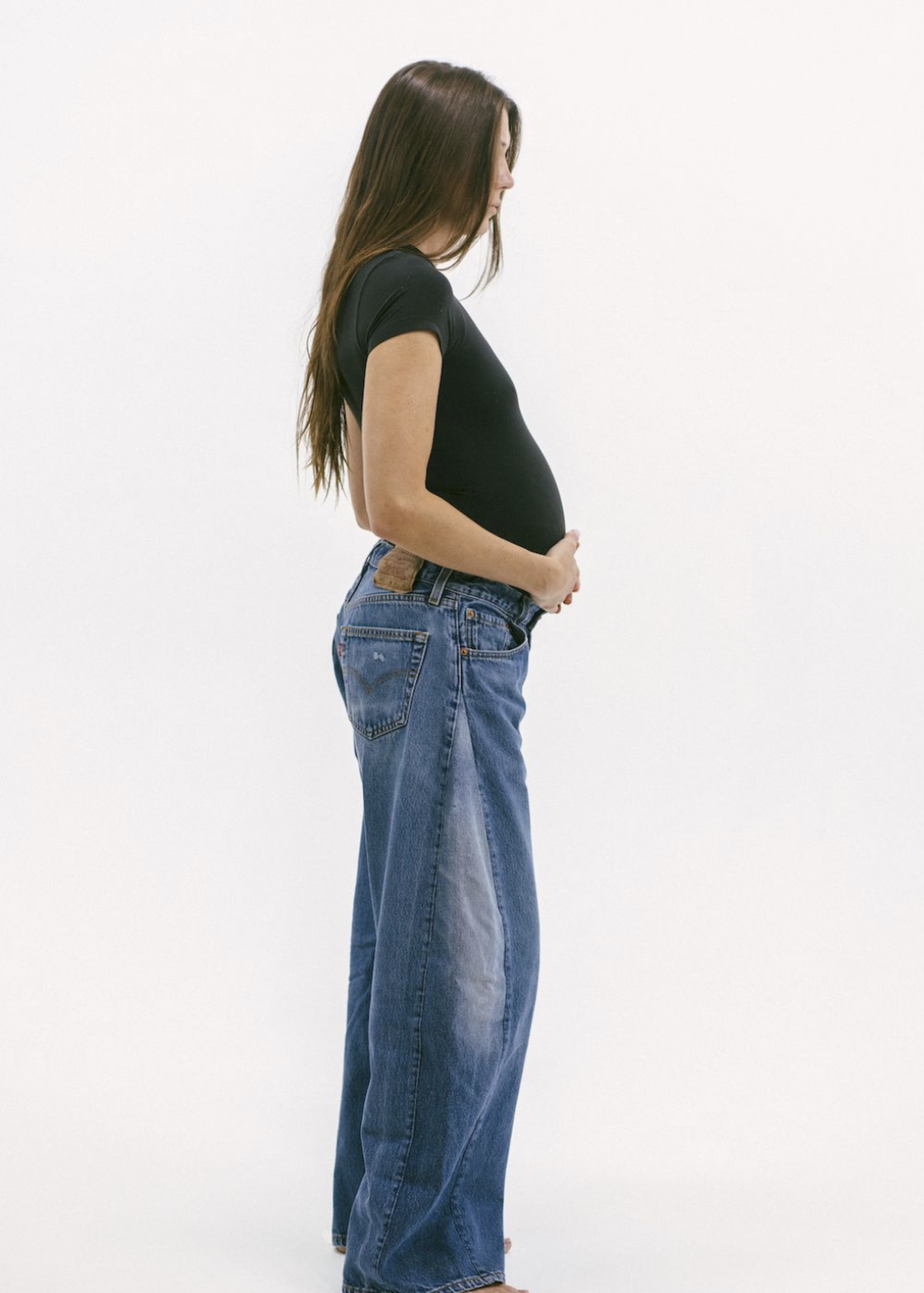 Ali Grace Barrel Maternity Customs