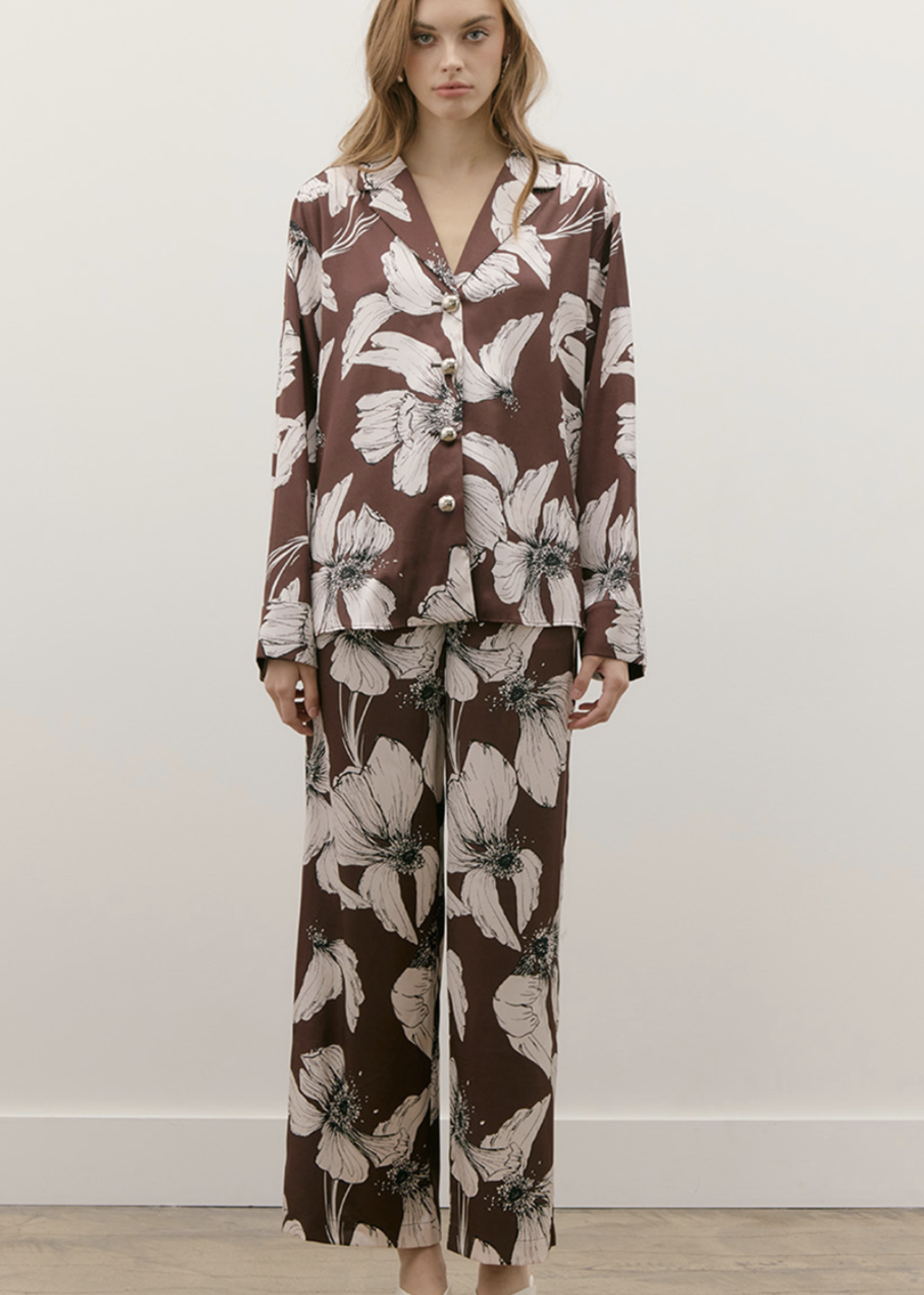 Maude Club Pajama Shirt