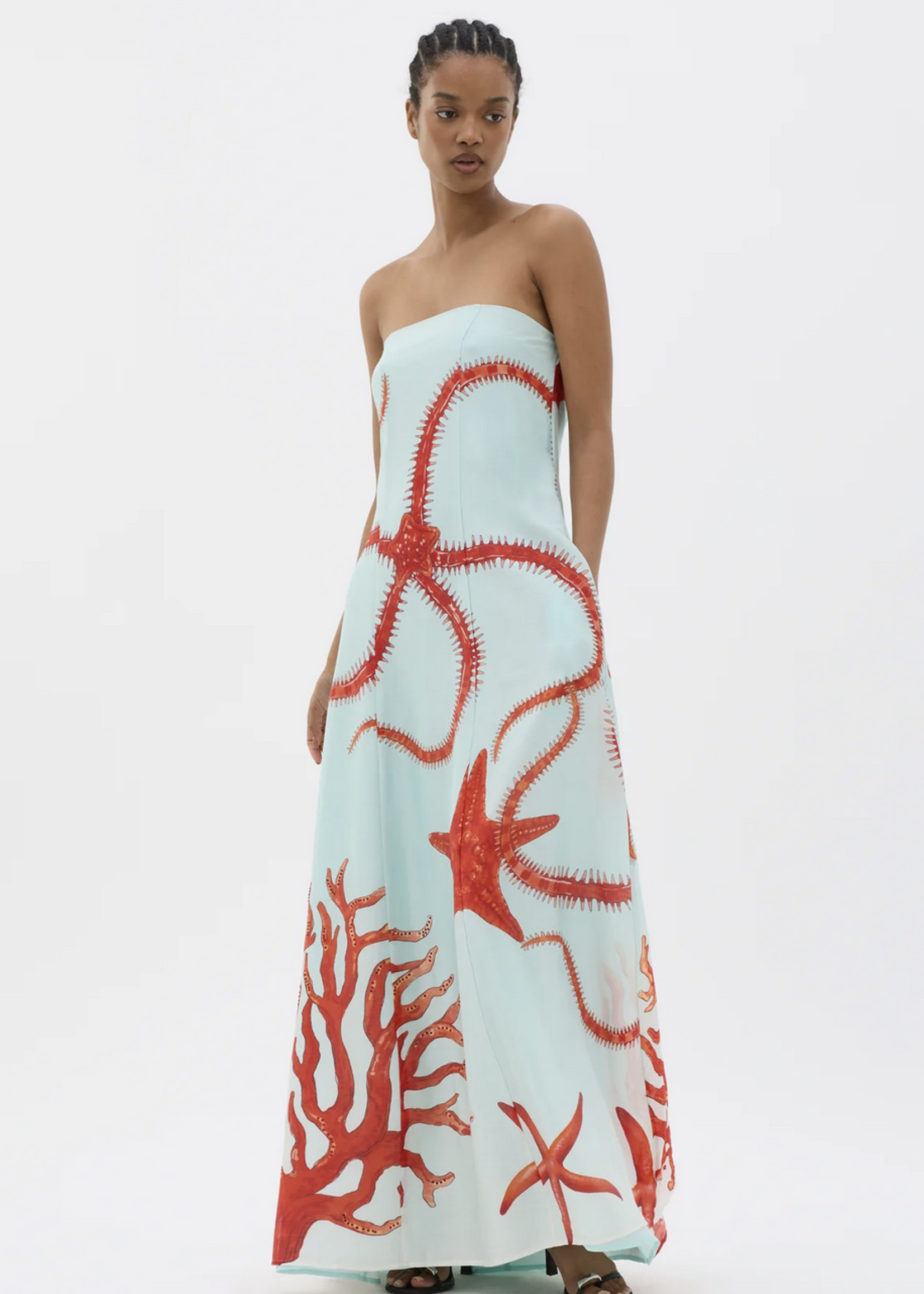 MUMA Ursa Strapless Maxi Dress