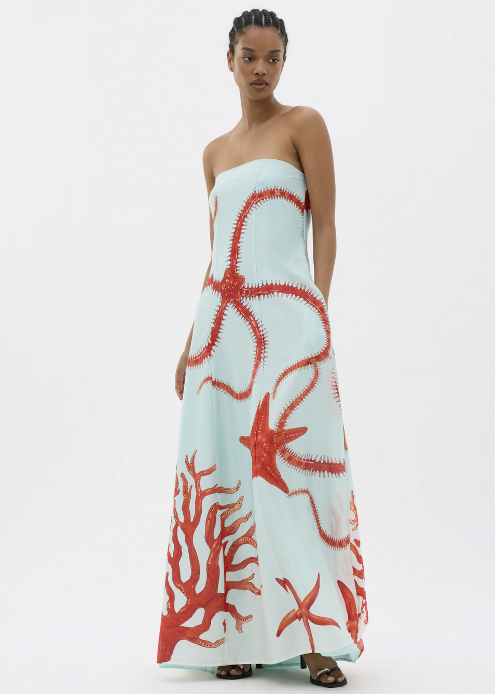 MUMA Ursa Strapless Maxi Dress