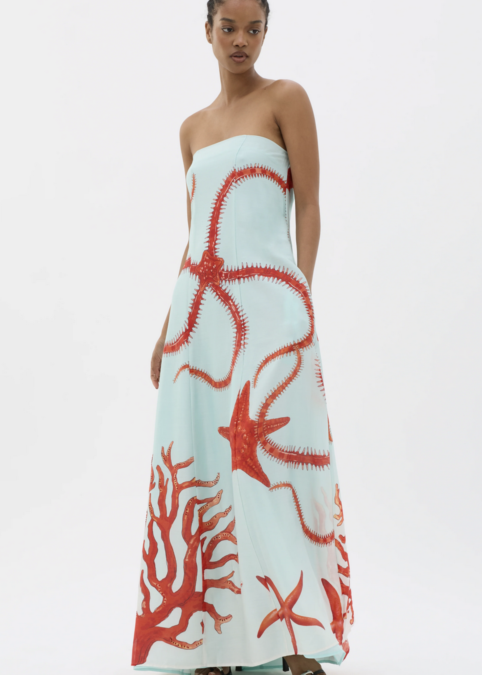 MUMA Ursa Strapless Maxi Dress