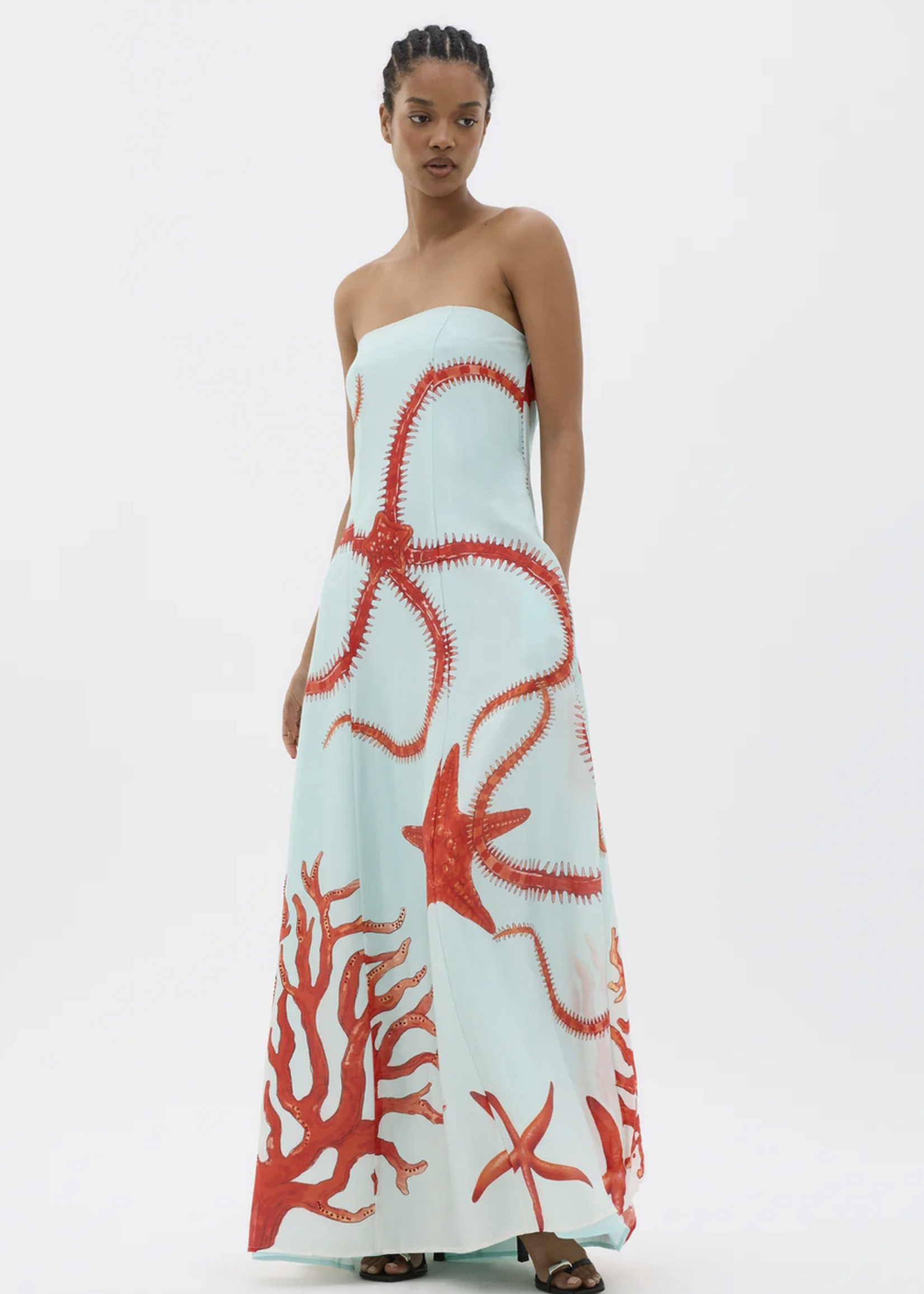MUMA Ursa Strapless Maxi Dress
