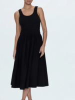 PISTOLA Alessia Smocked Drop Waist Dress