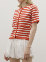 Maude Club Short Sleeve Cardigan