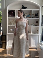 En Saison Lattice Back Maxi Dress