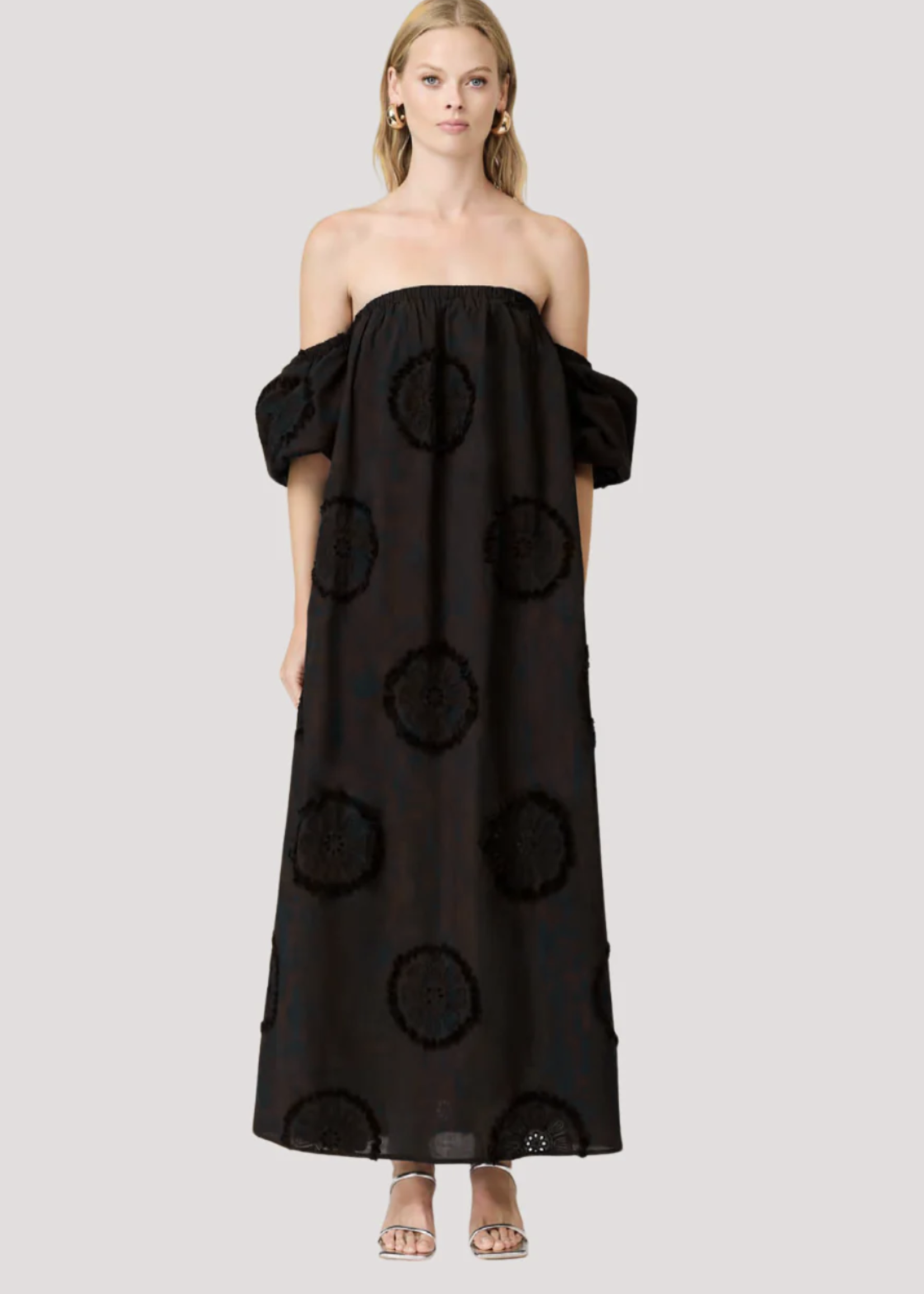 CURAAE Florence Floral Maxi Dress