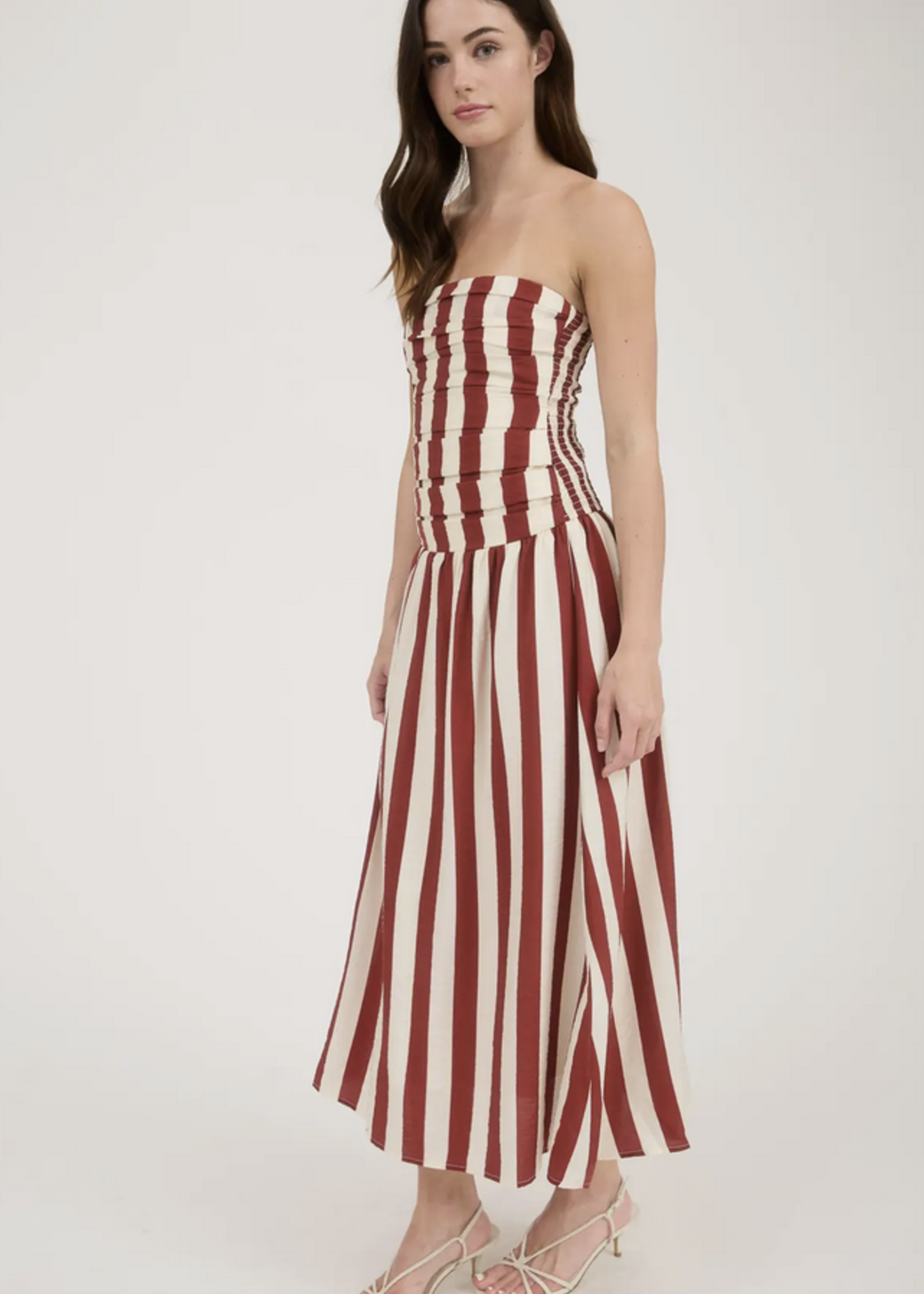 MoonRiver Striped Maxi