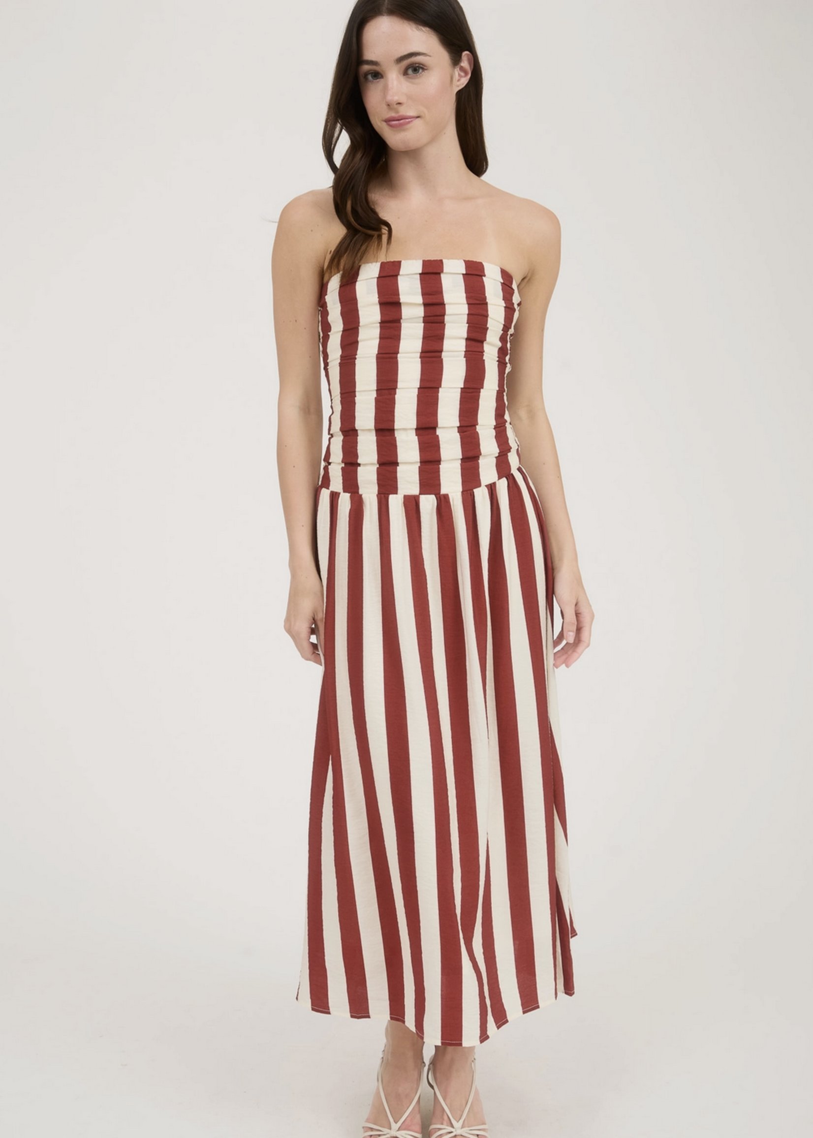 MoonRiver Striped Maxi