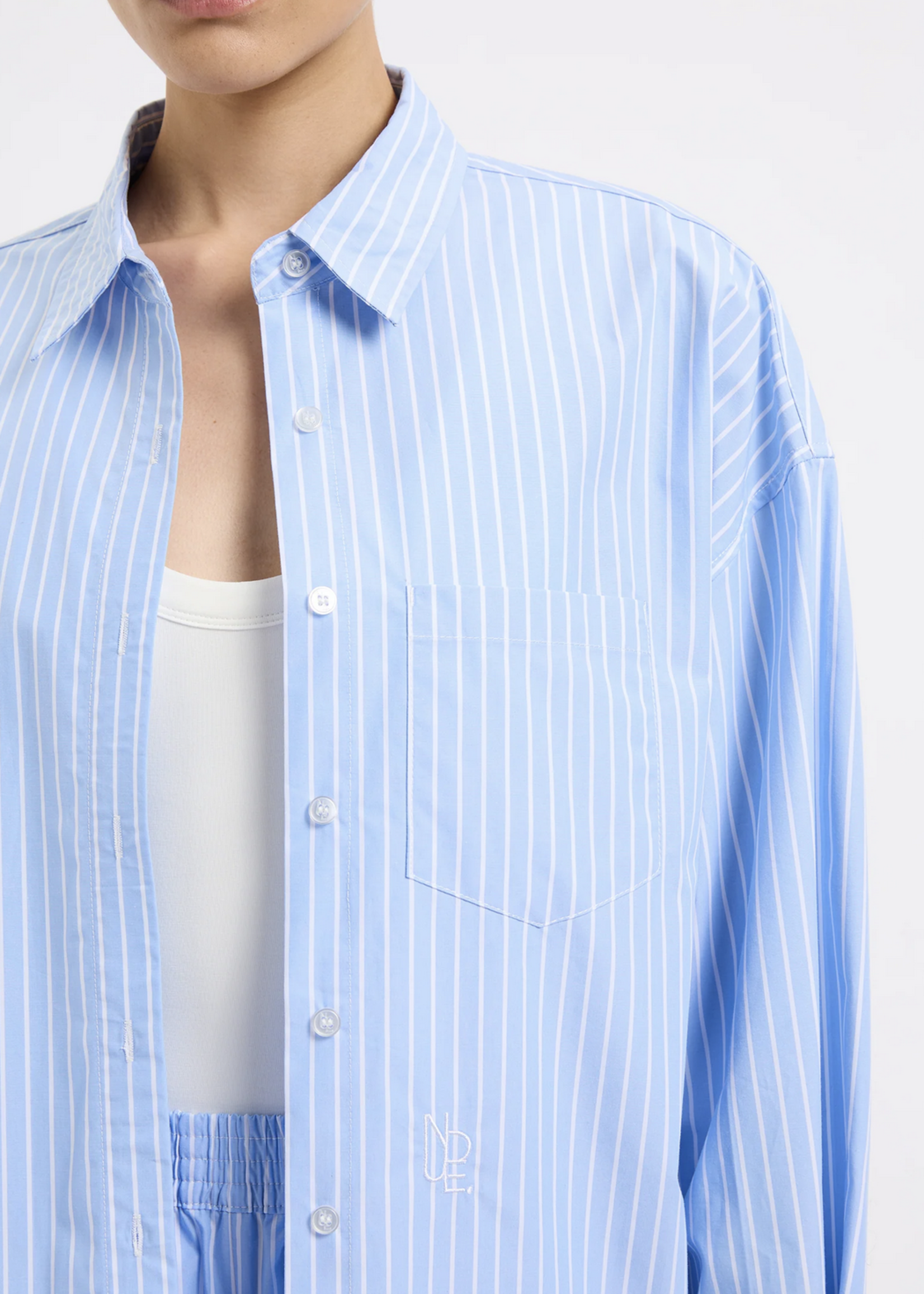 Nude Lucy Organic Poplin Shirt
