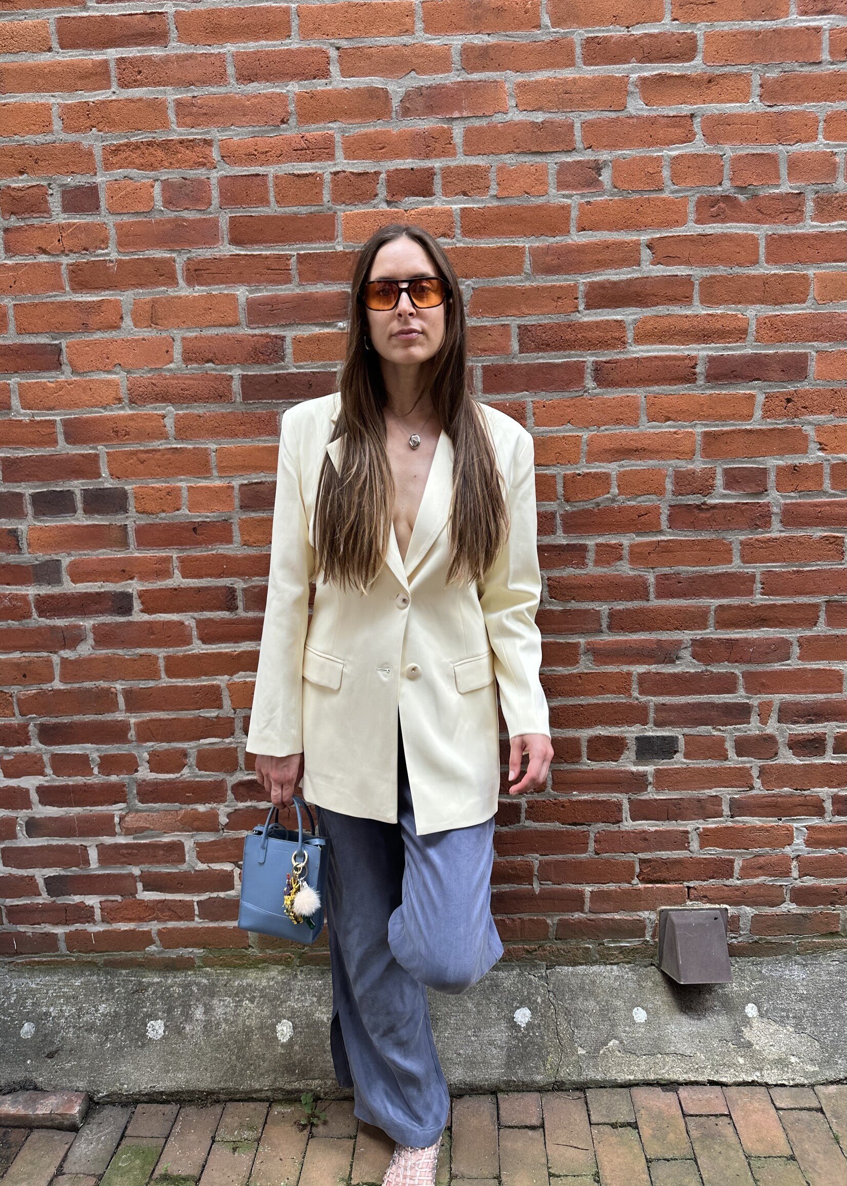 CURAAE Suit Boxy Blazer