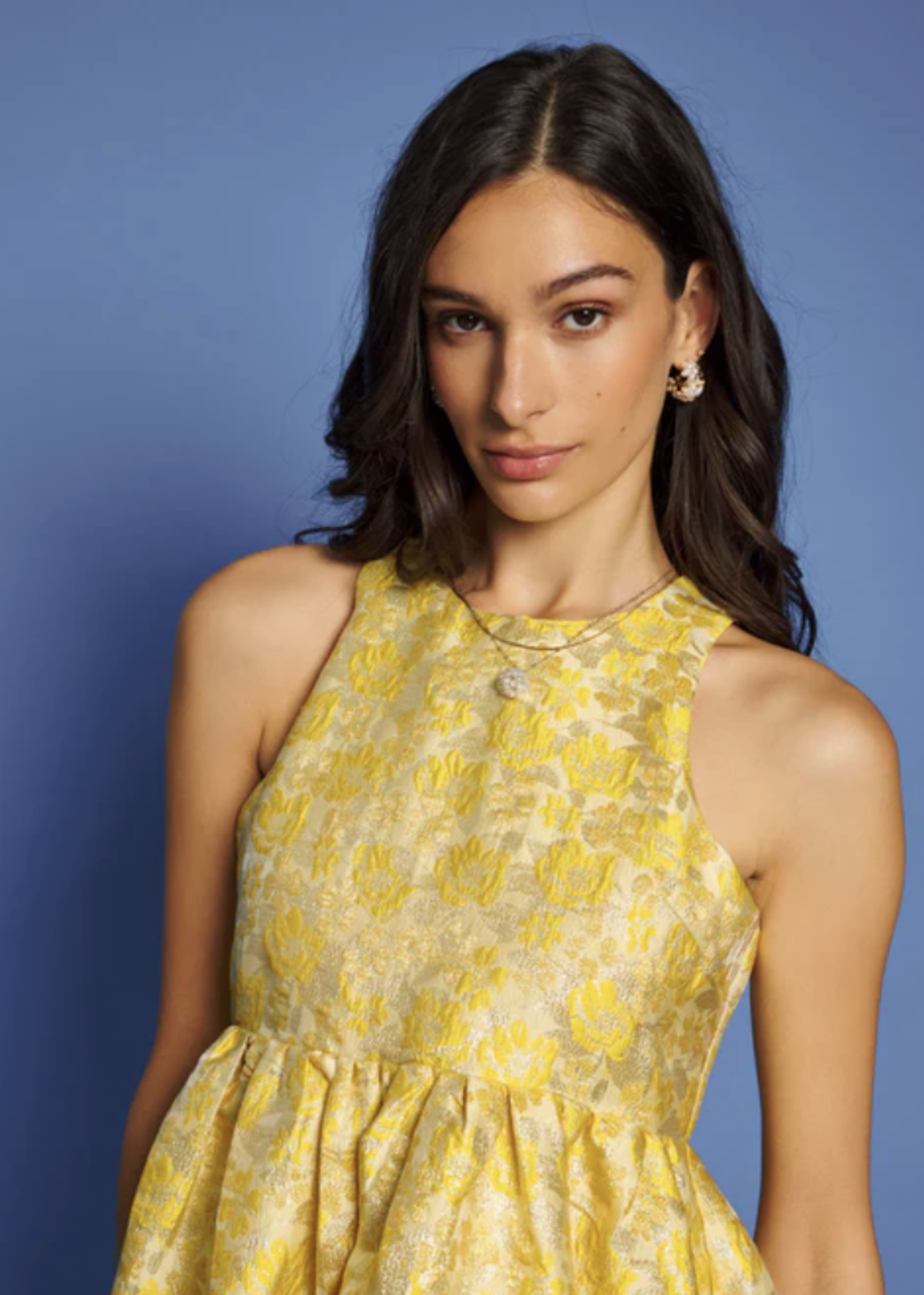 Shimmer Jacquard Mini