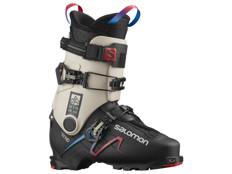 Salomon ALP. BOOTS S/LAB MTN BLACK/Rainy Day/Red