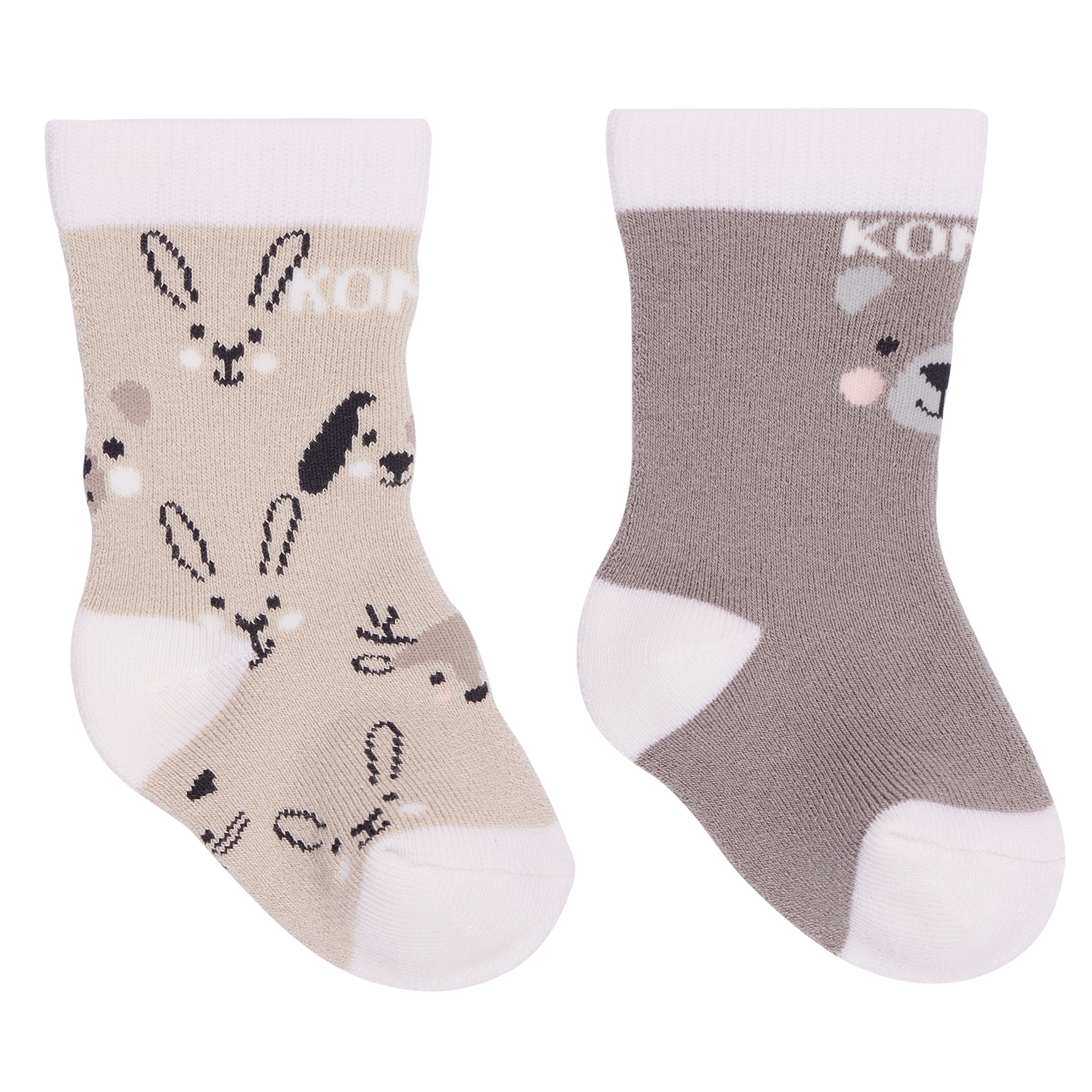 Kombi ADORABLE TWIN PACK INFANT SOCK