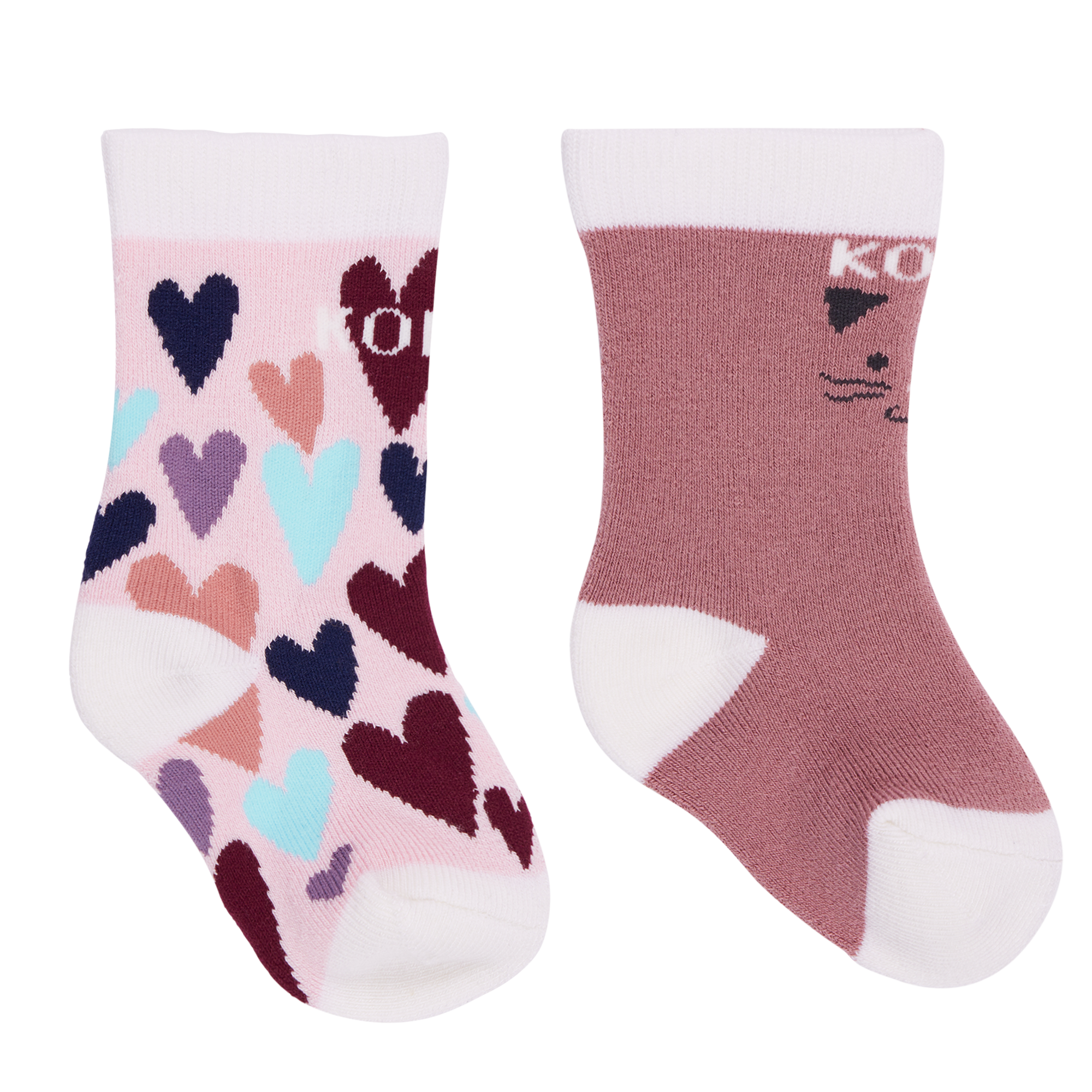 Kombi ADORABLE TWIN PACK INFANT SOCK