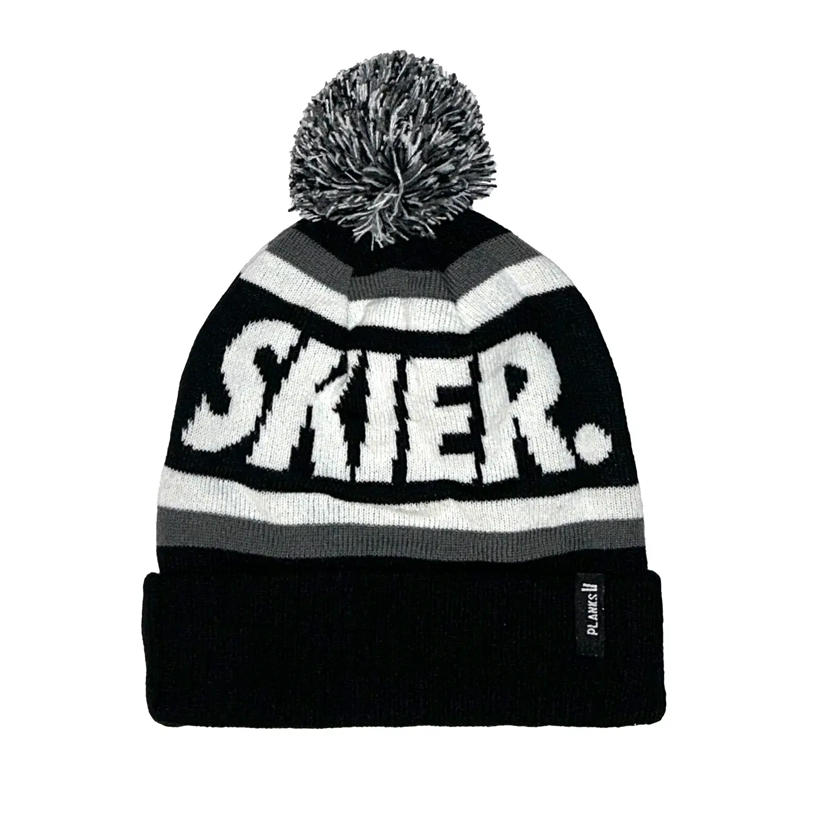 planks Skier Bobble Beanie