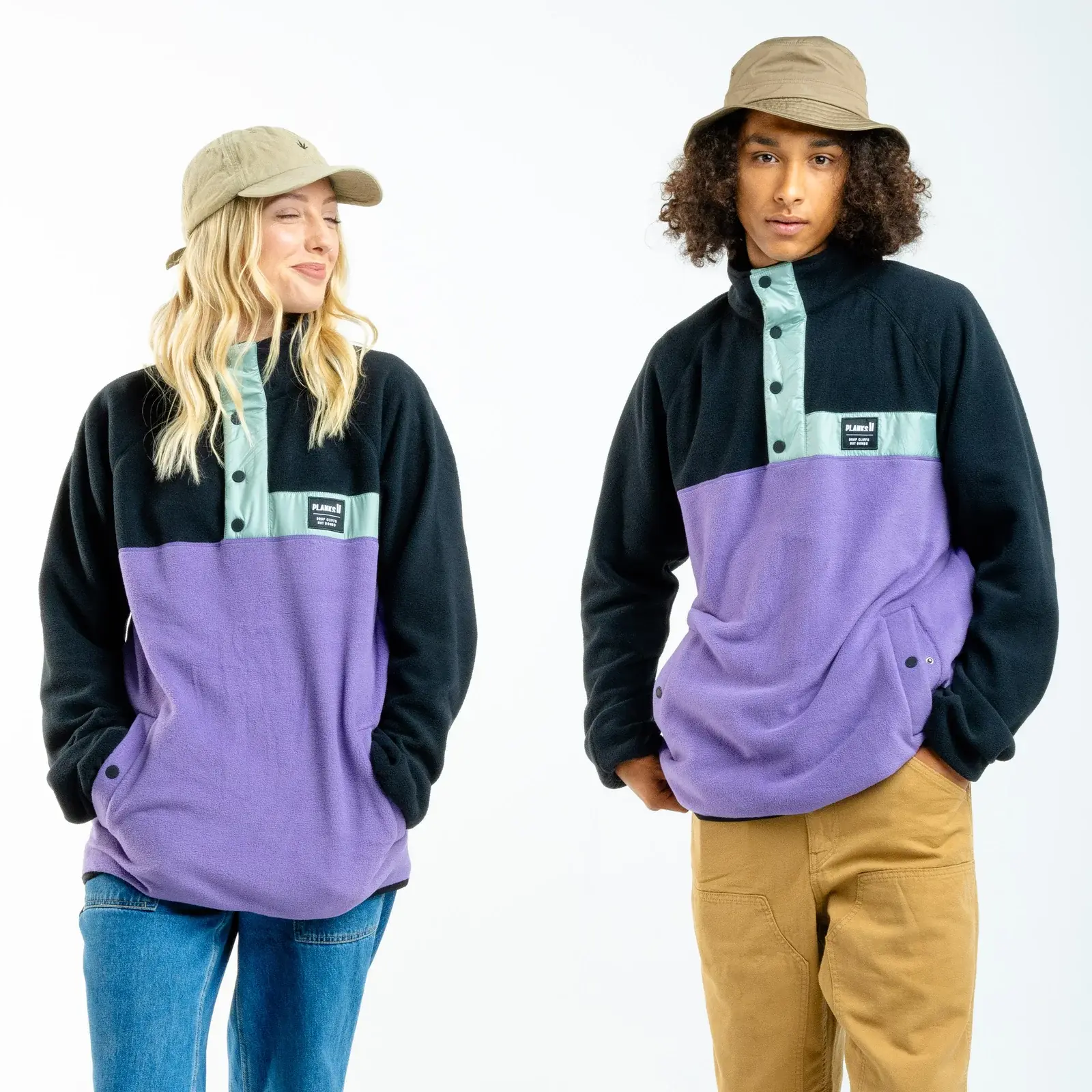 planks Unisex Peace Fleece
