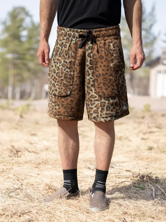 Armada Arlie Fleece Short-Leopard