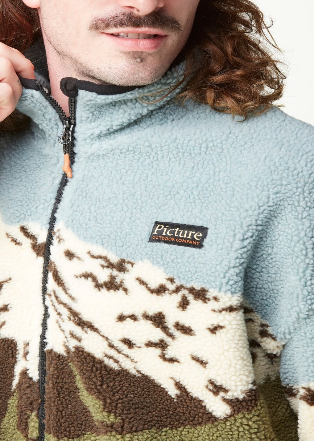 picture HAFDALS ZIP FLEECE