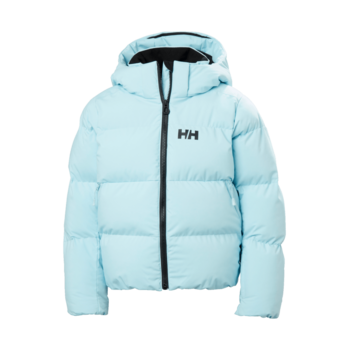 Helly Hansen JR Girl Nora Puffy Jacket Cyan