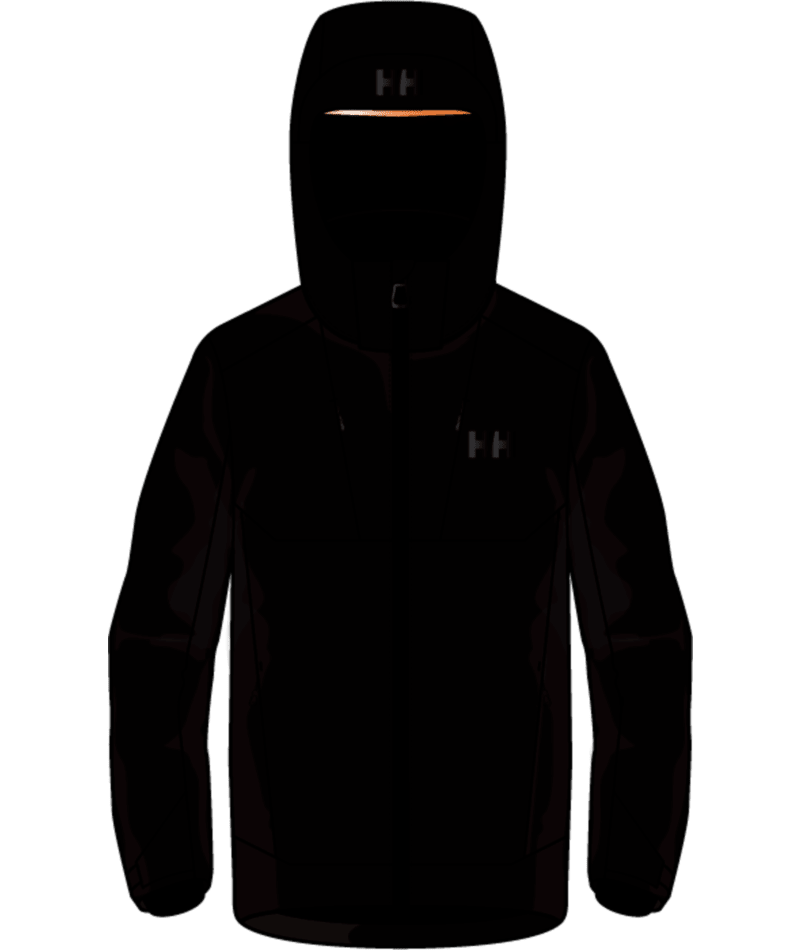Helly Hansen JR ALPHA JACKET BLACK