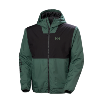 Helly Hansen ERVIK INS RAIN JACKET JUNGLE GREEN