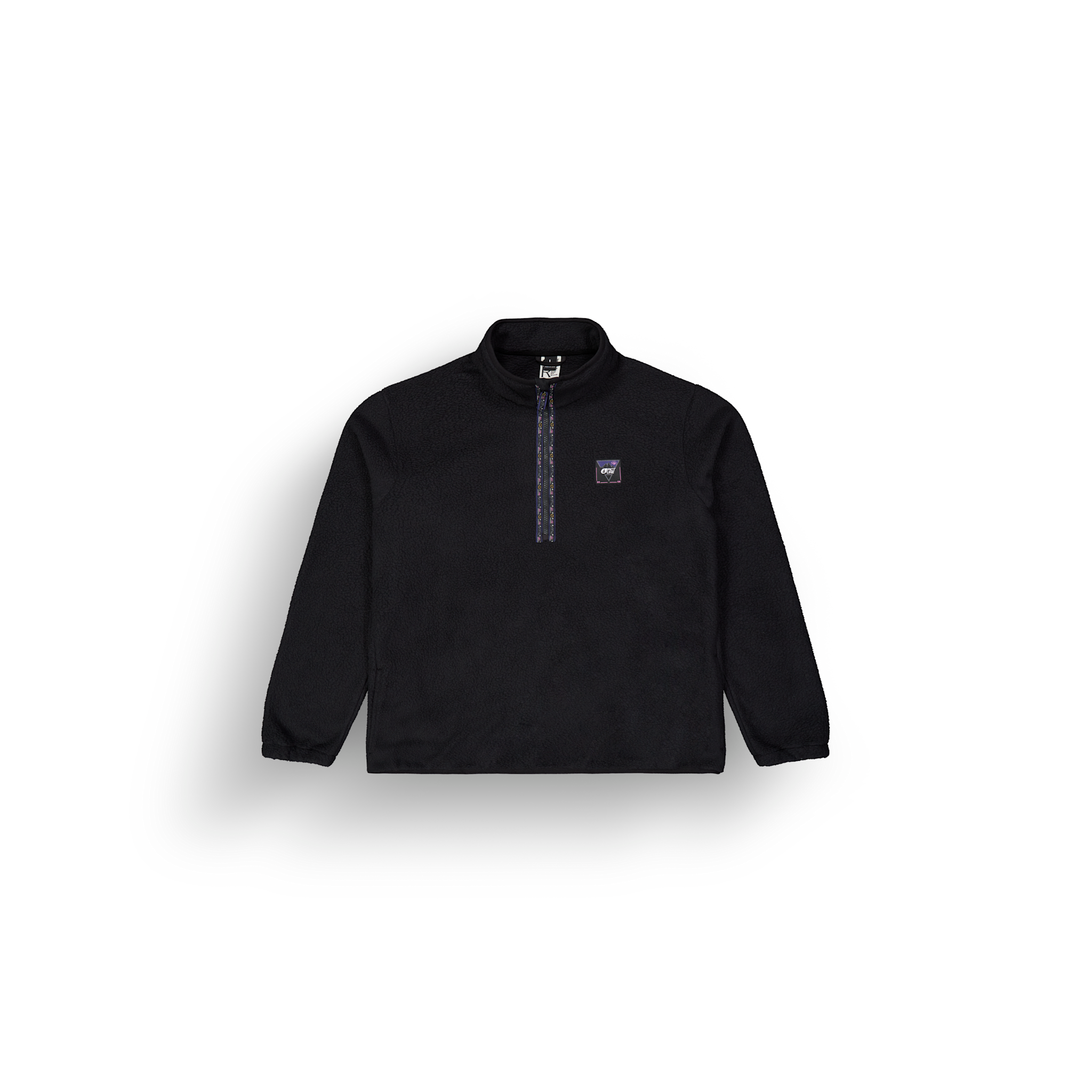 picture KIMAG 1/4 ZIP FLEECE BLACK
