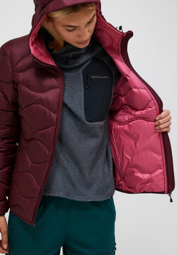 Peak W Helium Down Hood Jacket