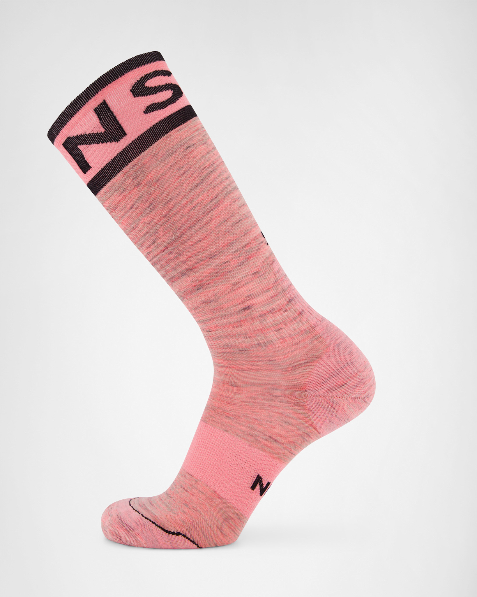 Mons Royale Atlas Snow Sock Unisex Flamingo