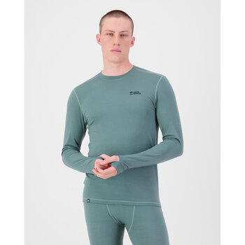 Mons Royale Cascade Merino Long Sleeve Burnt Sage