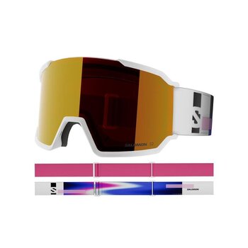 Salomon S/VIEW3 White Addikt/Mid Red