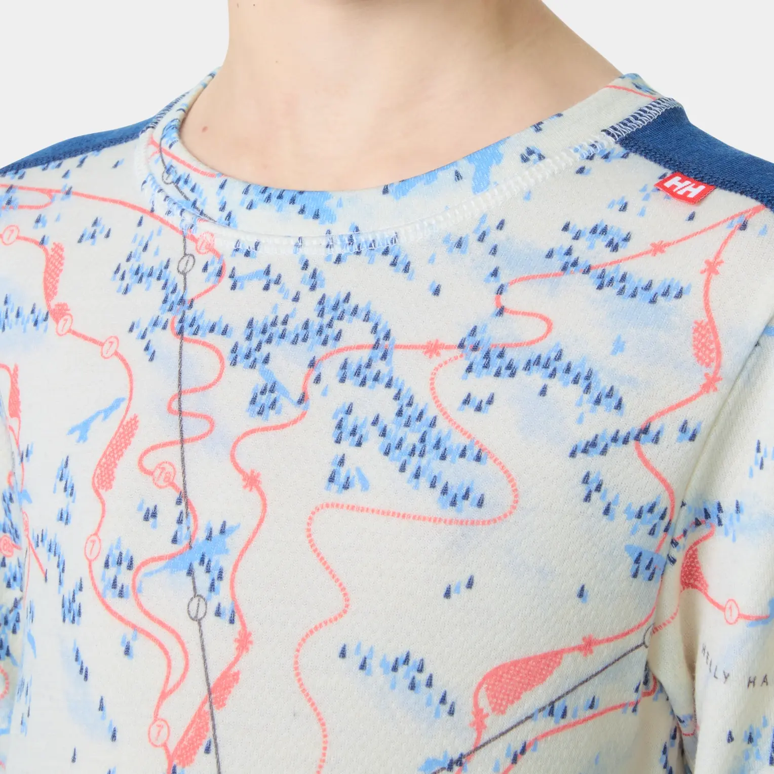 Helly Hansen JR Graphic LIFA Merino Base Layer Set