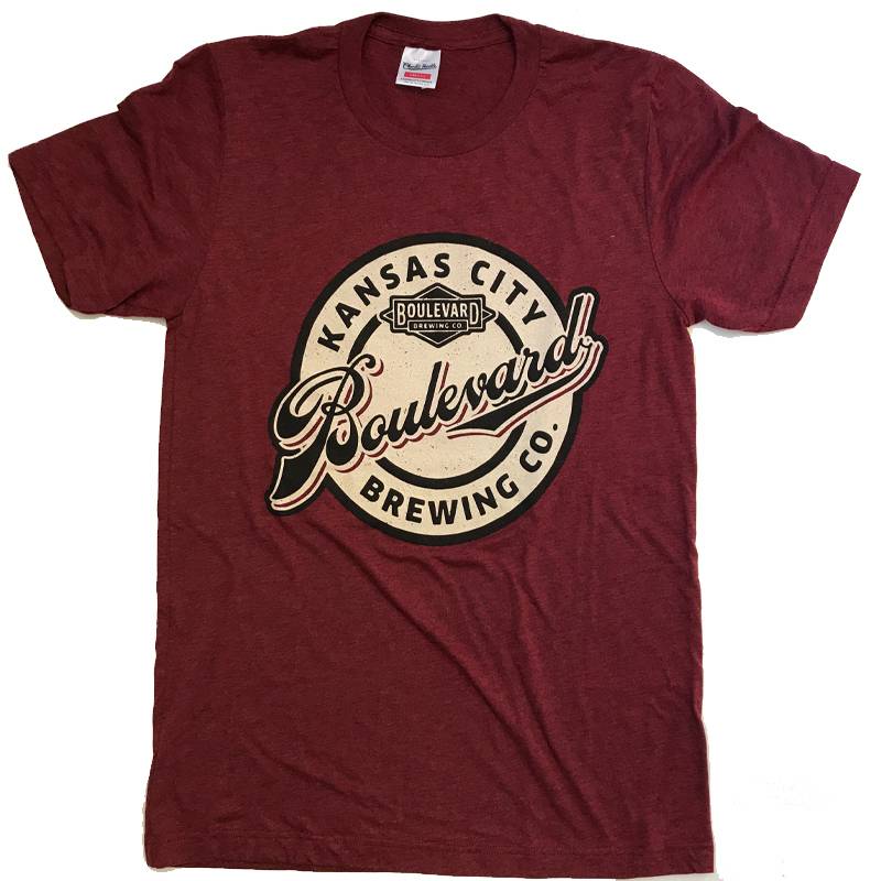 Charlie Hustle Vintage Circle Tee - Boulevard Brewing Company Gift Shop