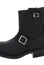 Frye 3477500 BLK Engineer 8R Black Women/'s Boots