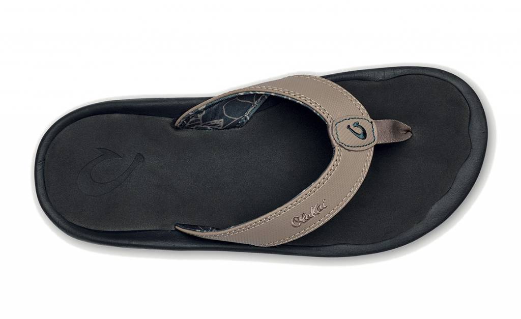 olukai mens flip flops