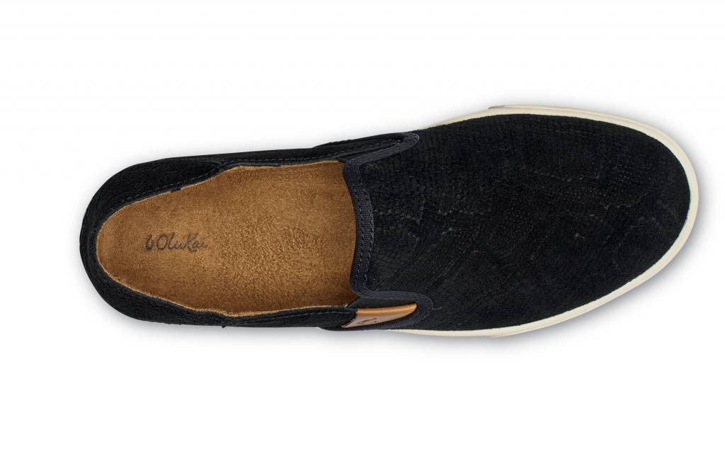 olukai pehuea leather black