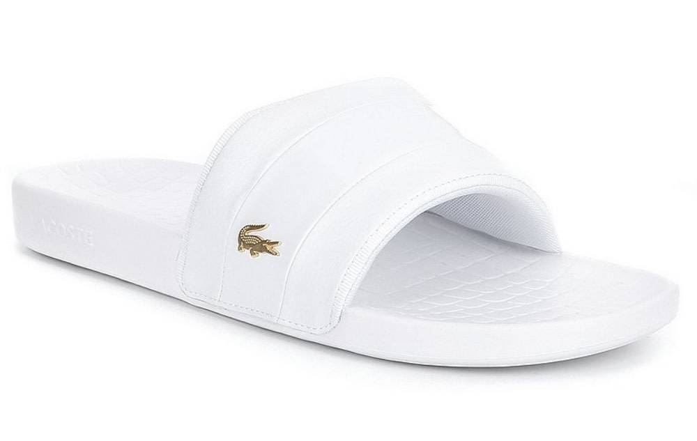 lacoste fraisier mens slides