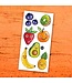 PiCO TATOO TATOUAGES TEMPORAIRES - LES FRUITS EN FOLIE