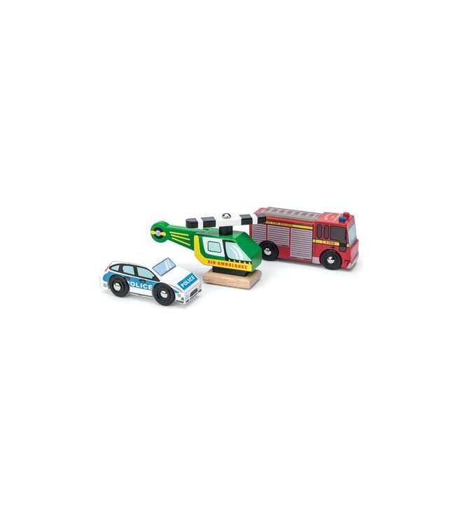 LE TOY VAN VÉHICULES D'URGENCE