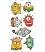 PiCO TATOO TATOUAGES TEMPORAIRES - LES ROBOTS RIGOLOS