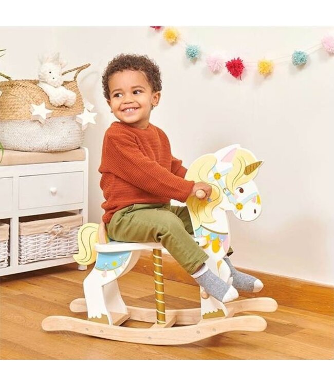 LE TOY VAN LICORNE À BASCULE