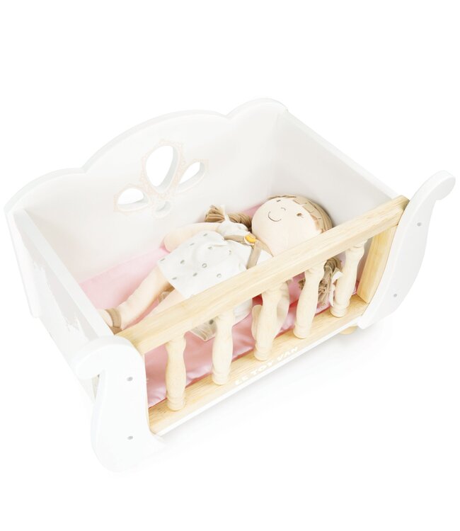 LE TOY VAN LIT DE POUPÉE À BARREAUX