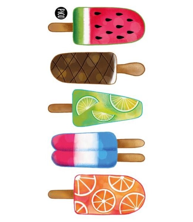 PiCO TATOO TATOUAGES TEMPORAIRES - LES POPS COLORÉS