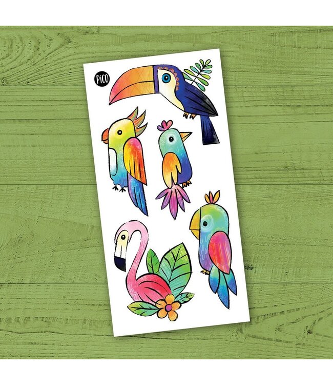 PiCO TATOO TATOUAGES TEMPORAIRES - MIGUEL LE TOUCAN