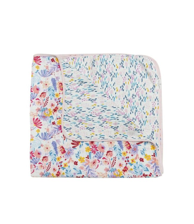 LOULOU LOLLIPOP COUVERTURE DE MOUSSELINES - LIGHT FIELD FLOWERS