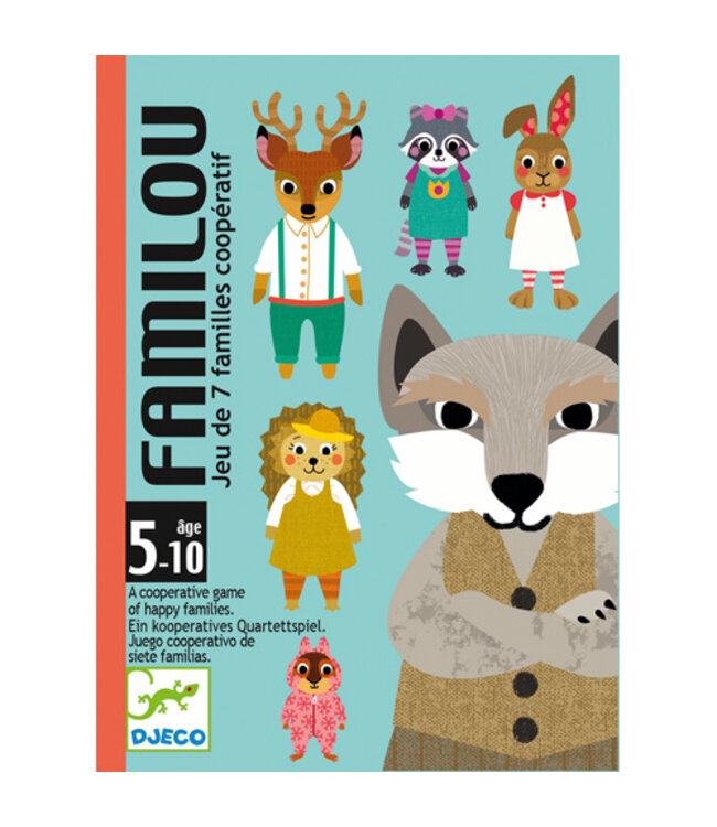 DJECO JEU DE CARTES - FAMILOU